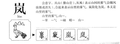 岚名字意思